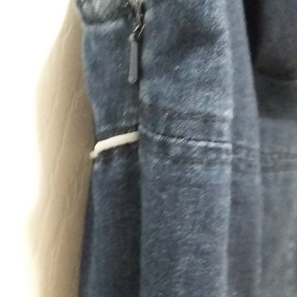 Blue Notes Jean Dress with pockets, hood - Picture 5 of 6